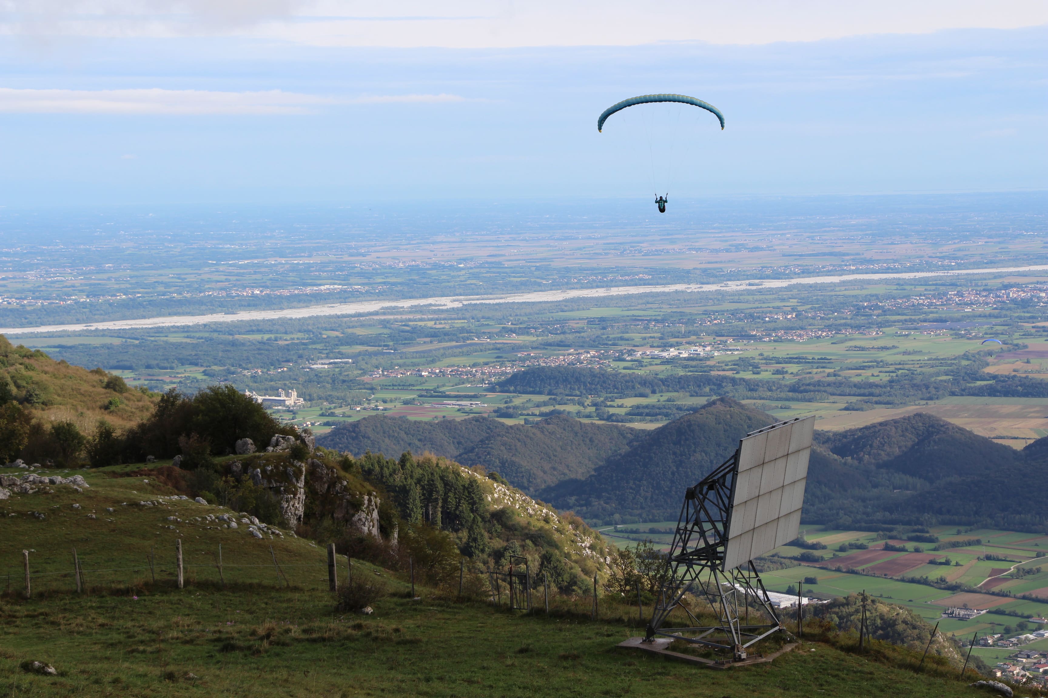 Fliegen in Meduno eine riesige Spielwiese für Streckenflüge