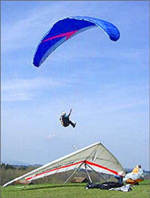 Paragliding und Drachenflieger